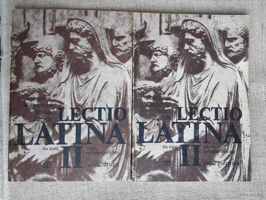 Lectio latina dla kl. 2 liceum ogolnoksztalcacego cz. 1 i 2.