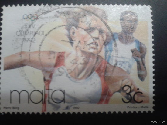 Мальта 1992 Олимпиада Барселона, бег