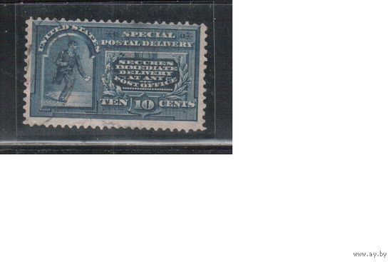 США-1895, (Мих.116), гаш. , Спец.доставка, Почтальон(одиночка)