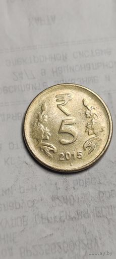 Индия 5 рупе 2015