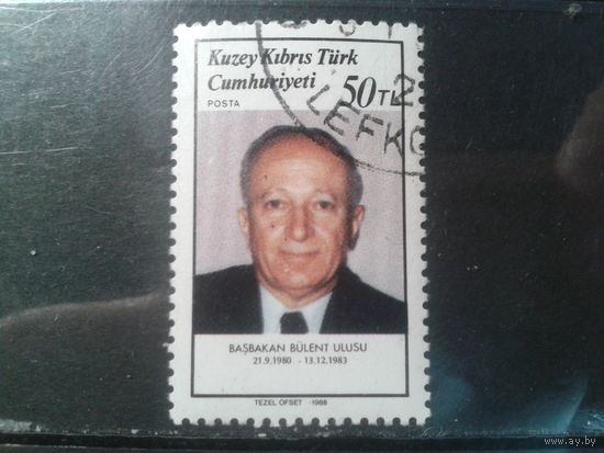 Турецкий Кипр, 1988. Визит премьер-министра Турции