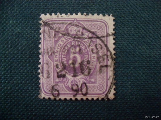 DR Mi.40 Рейх. Германия 1880 (mi.2 euro) "PFENING"