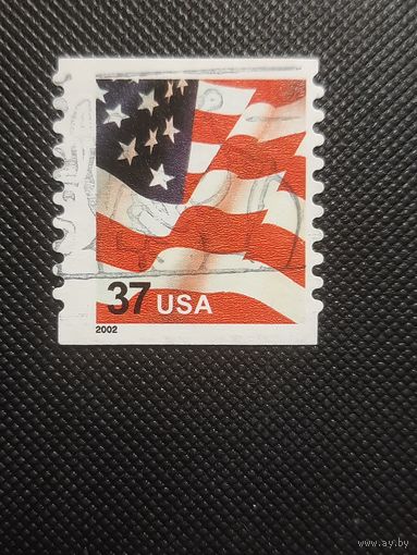 США. Стандарт. 2002г. гашеная