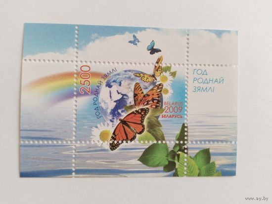 Беларусь 2009    бл.год родной Земли