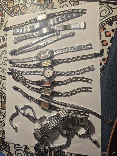 Новые браслеты к женским часам и корпуса