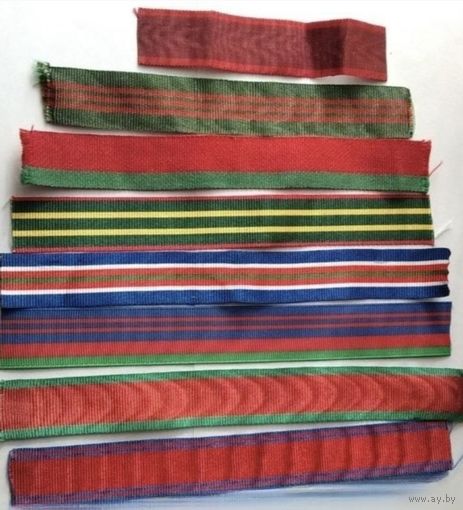 Ленточки на медали ВС и МВД РБ...