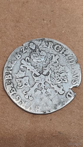 С 1 РУБЛЯ ! МОНЕТА СРЕДНЕВЕКОВЬЕ  НИДЕРЛАНДЫ 1600 ГОДЫ 1/4 талер