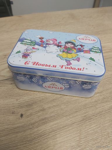 Банка из-под чая АЗЕРЧАЙ 100 г С 1 РУБ