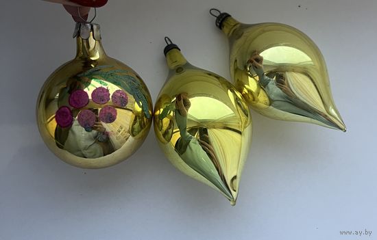 Елочные игрушки СССР цена за все К.7