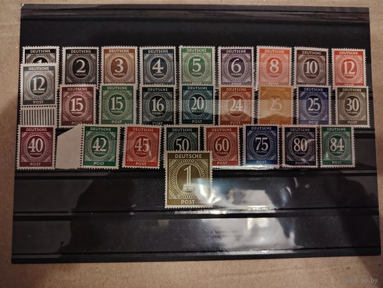 Полная чистая серия Германия (зона оккупации)