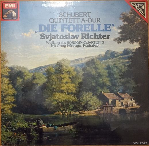 Franz Schubert, Svjatoslav Richter, Borodin Quartett, Georg Hortnagel – Die Forelle - Quintett A - Dur