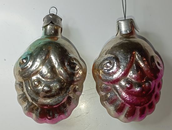 Ёлочные игрушки - Скарабей , СССР .