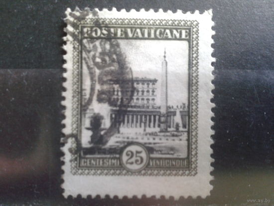 Ватикан 1933 Ватиканский дворец 25 с