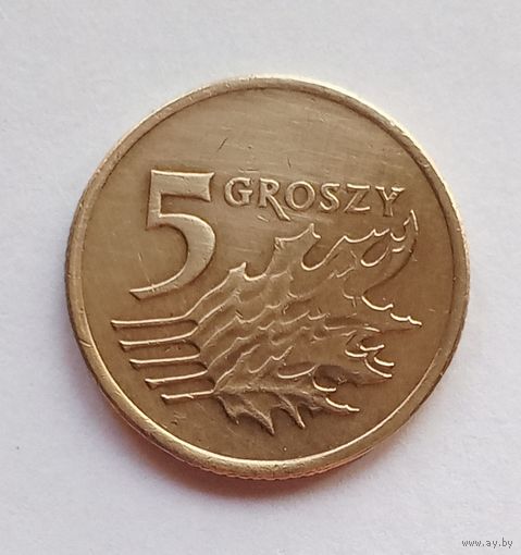 Польша. 5 грошей 2010 г.