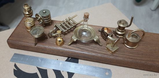 Миниатюры ОДНИМ ЛОТОМ. Германия. Латунь.