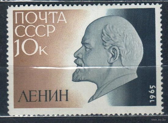 СССР 1965г, 95-я годовщина со дня рождения В.И.Ленина  *