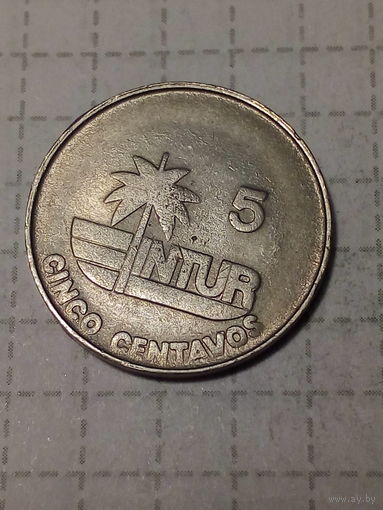 5 сентаво Куба 1981 год
