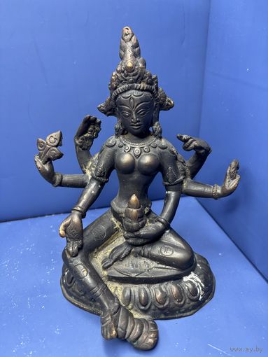 Статуэтка Шива Бронза Литье Индия, 50-е годы XX века