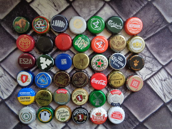 Крышки пивные, одним лотом