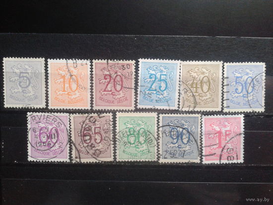 Бельгия 1951 Стандарт Полная серия