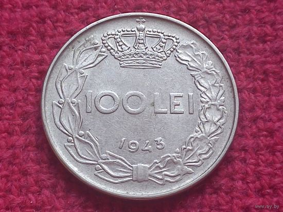 Румыния 100 лей 1943 г.