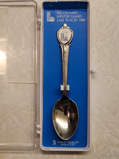 Спортивный сувенир зимней олимпиады 1980г. Lake-Plasid USA.