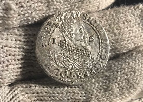 Монета орт Гданьск 1624 Блеск