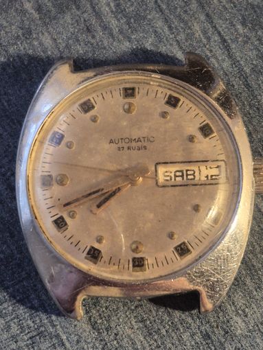 Часы позолота. Au10. Читайте описание