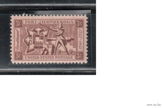 США-1955, (Мих.692), ** , Война, Форт (одиночка)