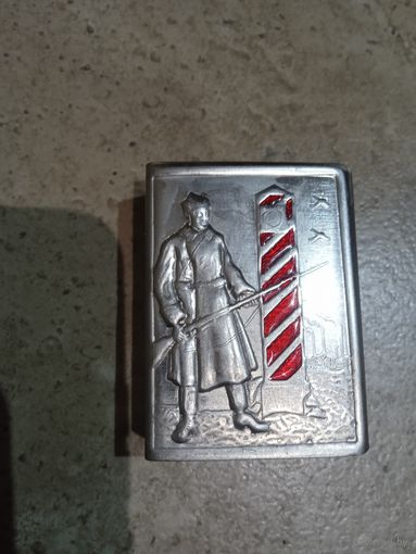 Спичечница боец РККА эмали