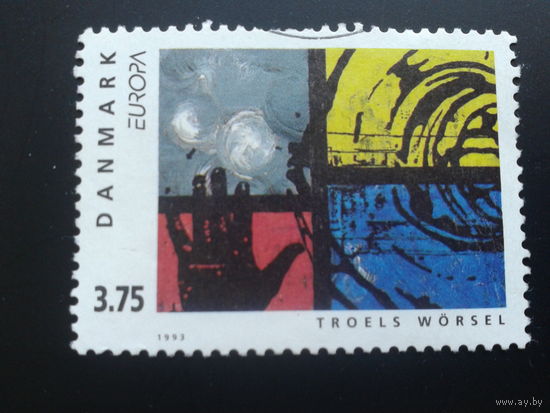 Дания 1993 Европа живопись