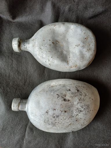 Фляга РИА и фляга вермахт