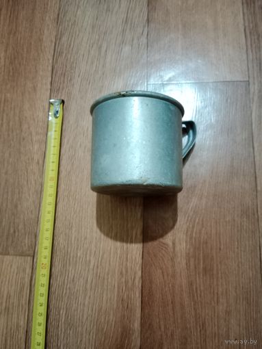 Кружка солдатская аллюминий 0.5 л. Клеймо