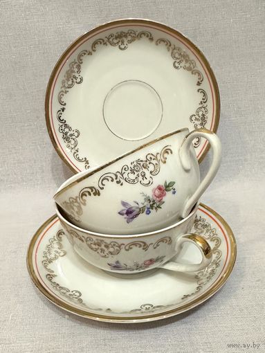 Две чайные пары. Германия (ГДР) 1950-е