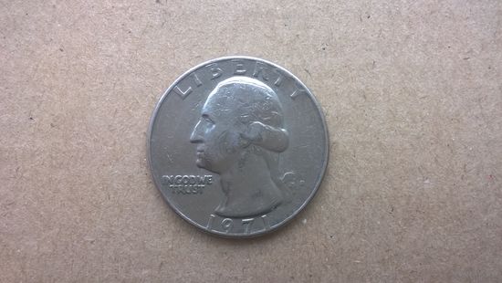 США 25 центов, 1971"D". (К-)