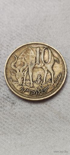 Эфиопия 10 сантим