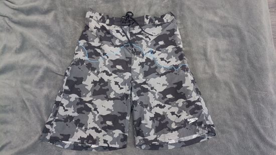 Плавки шорты speedo (серый, черный, камуфляж)