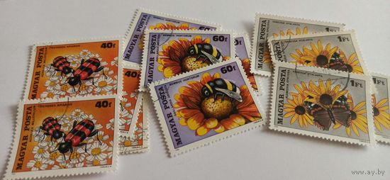 Венгрия 1980 фауна