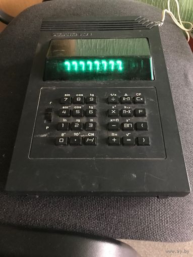 Калькулятор СССР "Электроника МКУ-1". Ретро. Винтаж. Рабочий
