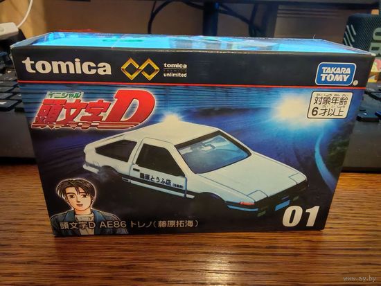 Tomica Toyota AE 86 Trueno Inital-D новый