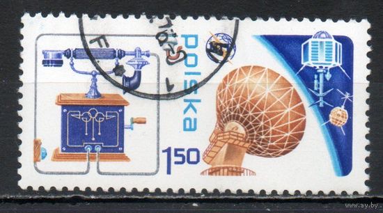 100-летие телефонной связи Польша 1976 год серия из 1 марки