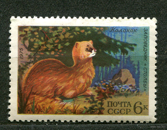 Фауна. Колонок. 1975. Чистая