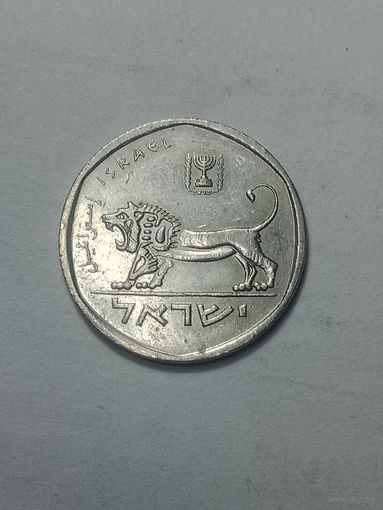 Израиль 1/2 шекель 1980 года .