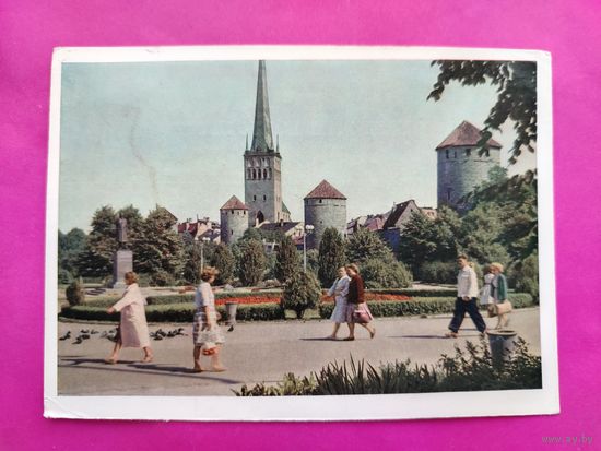 Таллин. Площадь Торниде. Подписанная. 1962 года. 1360.