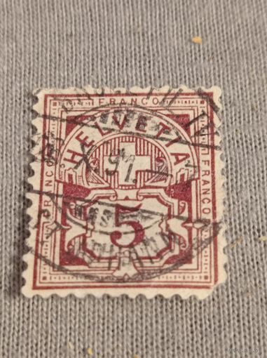 Швейцария 1882 года 5