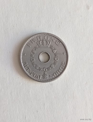Норвегия 1 крона 1950 год