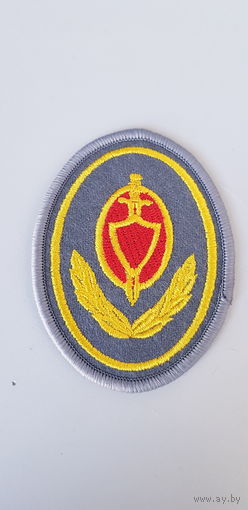 Шеврон младший начальствующий и рядовой состав милиции СССР сувенир