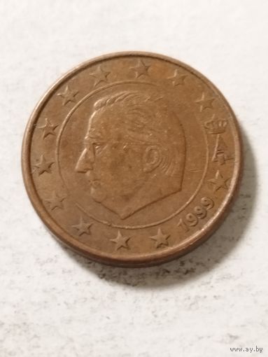 Бельгия 1 евроцент 1999