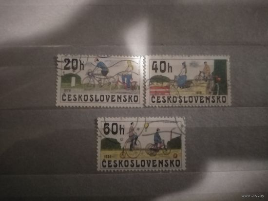 Чехословакия. Велосипеды.