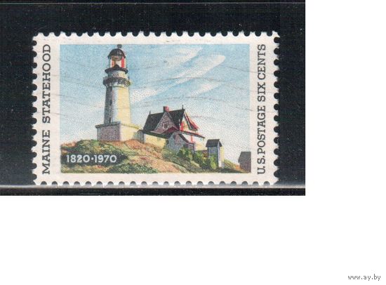 США-1970, (Мих.1003) , гаш. , Маяк, Живопись(одиночка)